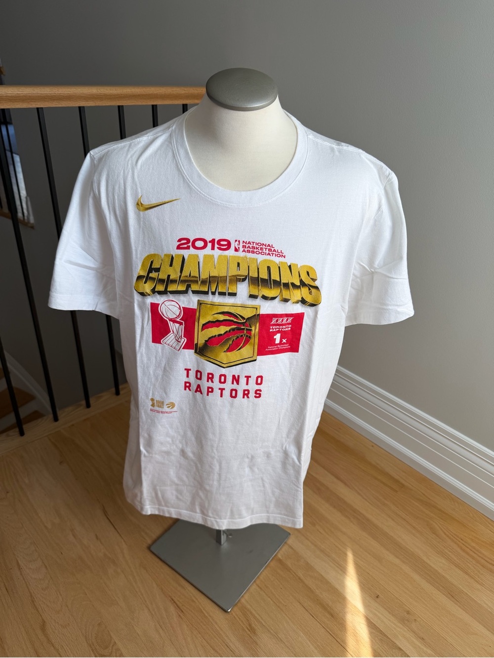Toronto Raptors 2019 Champions Graphic Tee